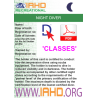 Course package I_NIGHT 'classes'