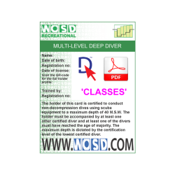Course package W_MLD 'classes'